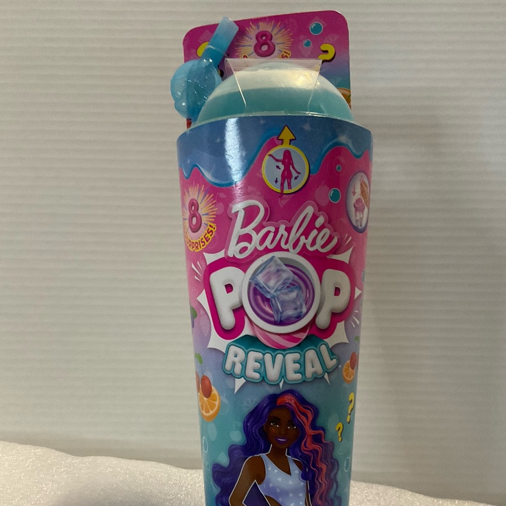 Mattel Barbie Pop Reveal Fruit Series Doll Fruit Punch Theme w/8 Surprise New